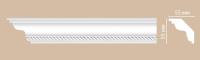 Плинтус потолочный с рисунком DECOMASTER DT-138