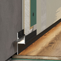 Теневой плинтус LACONISTIQ LIGHT под подсветку 41,3х15х3000 мм