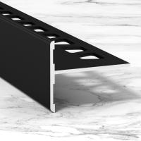 Алюминиевый окантовочный Т (t) образный профиль  для плитки 10-12 мм Премиум