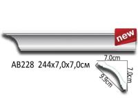 Плинтус (карниз) AB228