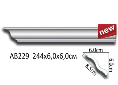 Плинтус (карниз) AB229