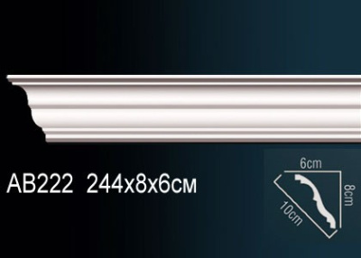 Плинтус (карниз) AB222