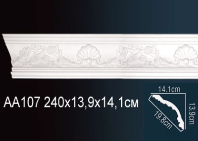Плинтус AA107