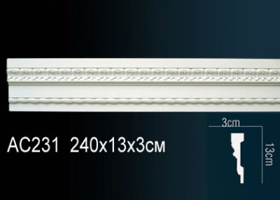 Молдинг из полиуретана AC231