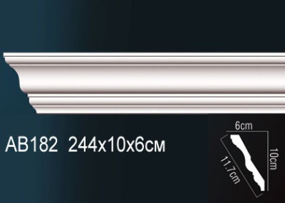 Плинтус (карниз) AB182