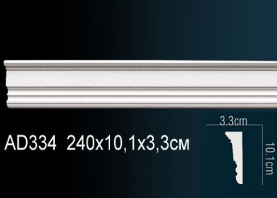 Полиуретановый молдинг AD334