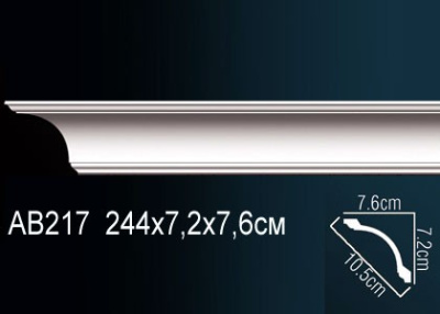 Плинтус (карниз) AB217
