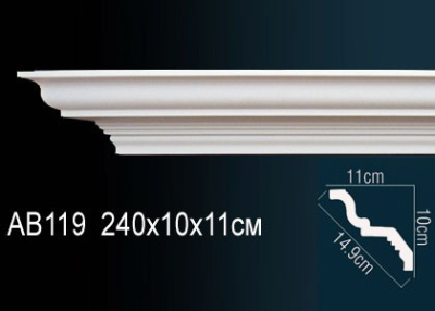 Плинтус (карниз) AB119