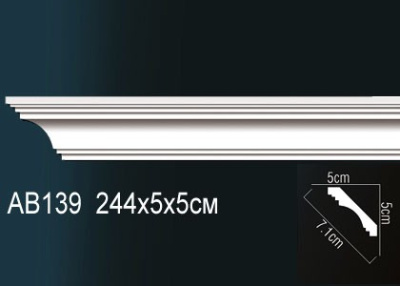 Плинтус (карниз) AB139