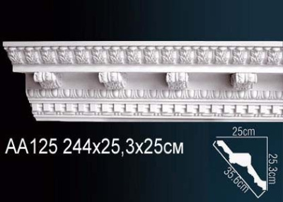 Плинтус AA125