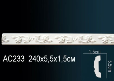 Молдинг из полиуретана AC233