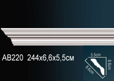 Плинтус (карниз) AB220