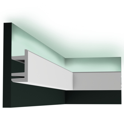 Карниз для скрытой подсветки C381 L3 Linear Led Lighting 9.5x5 см